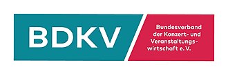 Logo Bundesverband der Konzert- und Veranstaltungswirtschaft e.V. (BDKV)