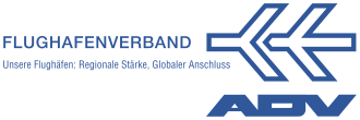 Logo Arbeitsgemeinschaft Deutscher Verkehrsflughäfen e.V. (ADV)
